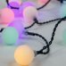 80 Πολύχρωμα Λαμπάκια LED, με Μπαλίτσες (6.5m)